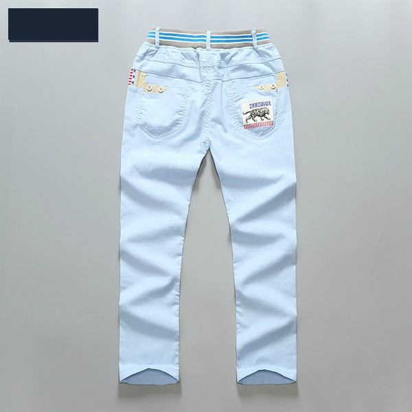 Παιδικάα παντελόνια για αγόρια  σε καφέ, μπλε, πράσινο, πορτοκαλί, μπεζ χρώμα για την  άνοιξη το  χειμώνα και το φθινόπωρο