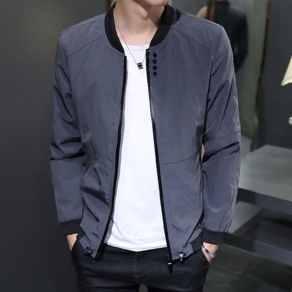 Λεπτά ανδρικά καθημερινά μπουφάν  για το φθινόπωρο - 6 μοντέλα