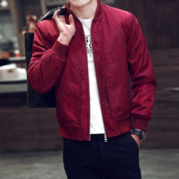 Λεπτά ανδρικά καθημερινά μπουφάν  για το φθινόπωρο - 6 μοντέλα