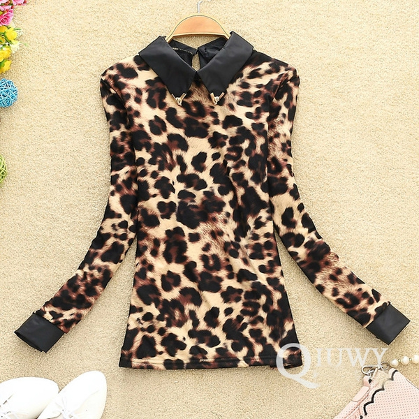 Дамски есенни ризи с флорални мотиви шест различни модела.