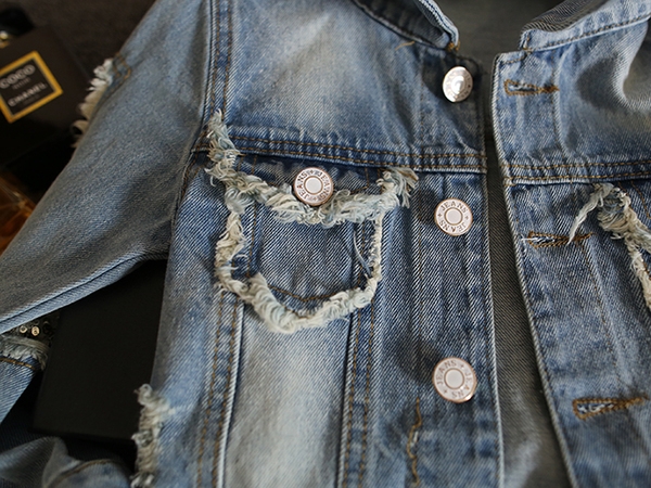 Παιδικά μποφάν φθινοπώρου για κορίτσια με τύπωμα στην πλάτη