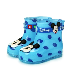 Βρεφικές μπότες Minnie και Mickey Mouse για τα αγόρια και τα κορίτσια με βελούδι  και χωρίς βελούδι.