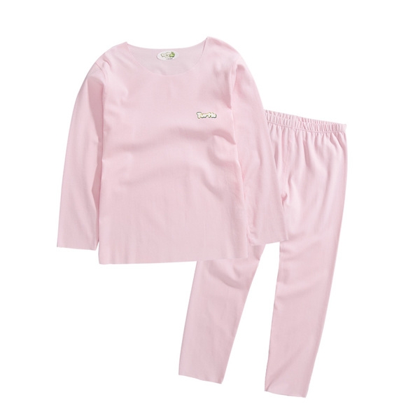 Детски комплект от 2 части - блуза с дълъг ръкав и панталон в различни цветове