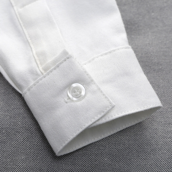 Παιδικό πουκάμισο για αγόρια με μακριά μανίκια σε γκρι και σκούρο μπλε χρώμα