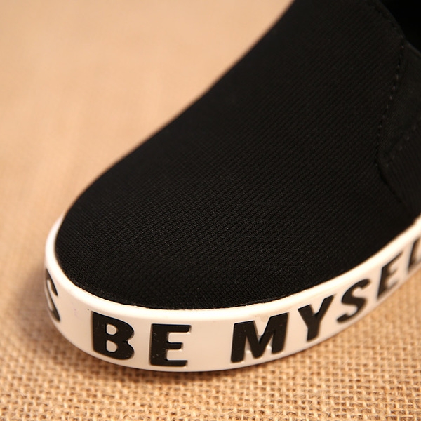 Модерни детски еспадрили за момичета с надпис . 