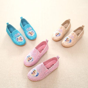 Детски ежедневни обувки за момичета на Frozen в 3 цветови модела