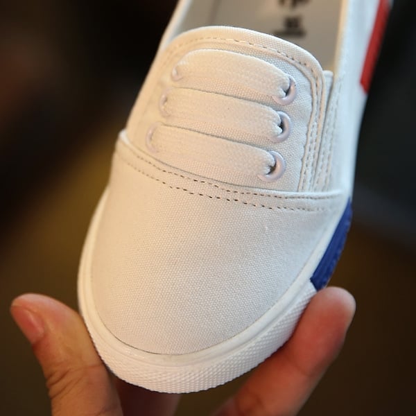 Ежедневни детски обувки за момичета и момчета - Сив Бял Черен цвят. 