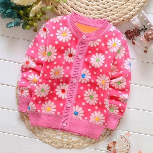 Есенно-зимни бебешки жилетки за момчета и момичета в различни цветове  и принтове.