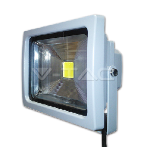 20W LED Прожектор V-TAC Класик PREMIUM Рефлектор - Топло Бяла Светлина