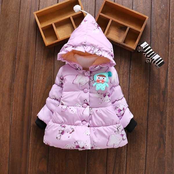 Детски зимни якета и палта за момичета голям избор от цветове и модели.