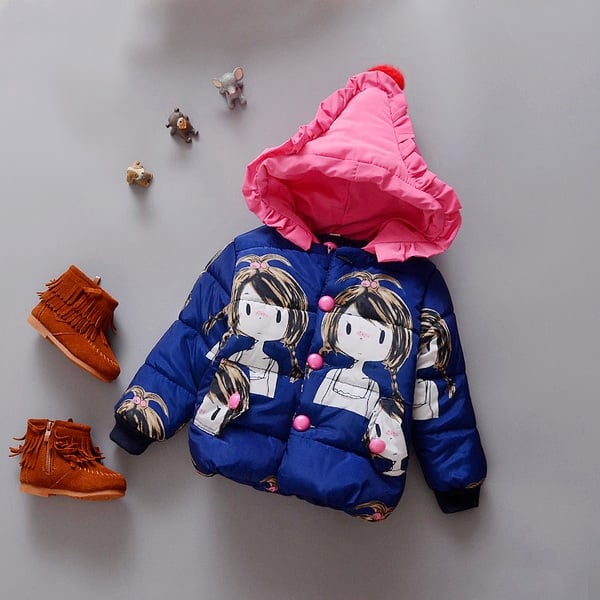 Детски зимни якета и палта за момичета голям избор от цветове и модели.