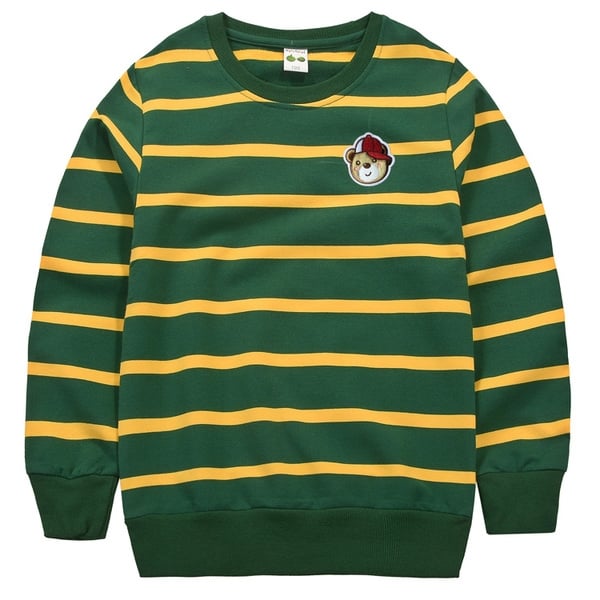 Παιδικές  βαμβακερές μπλούζες για το φθινόπωρο για αγόρια σε οκτώ χρώματα