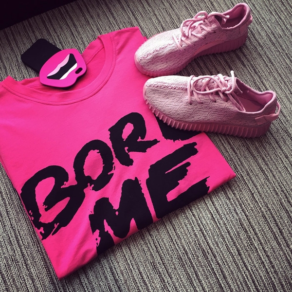 Спортна дамска рокля широка в розов цвят