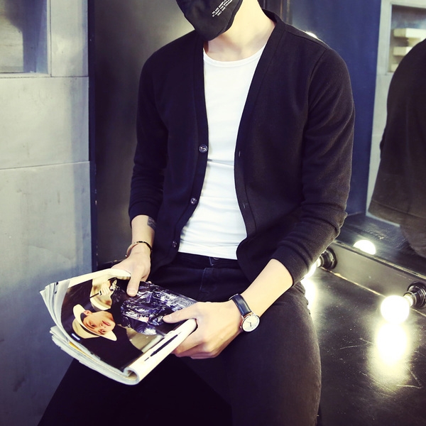 Тънка мъжка жилетка в червен, черен, светлосив и тъмносив цвят