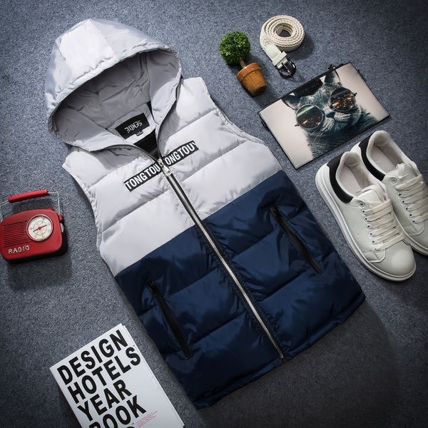 Есенно-зимни мъжки елеци тип Слим - различни цветове. 