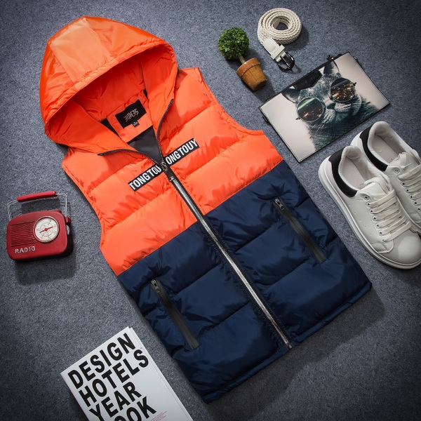 Есенно-зимни мъжки елеци тип Слим - различни цветове. 