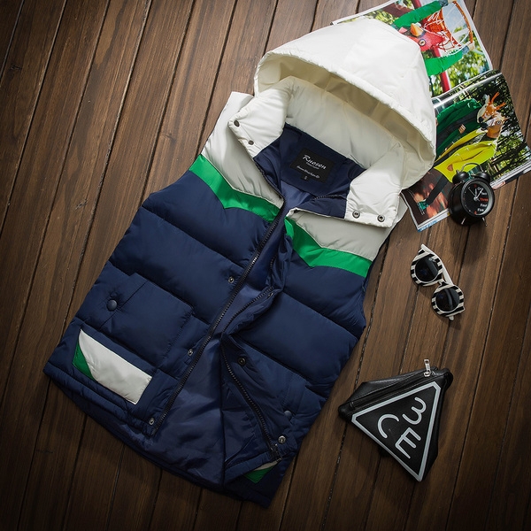 Есенно-зимни мъжки елеци тип Слим - различни цветове. 