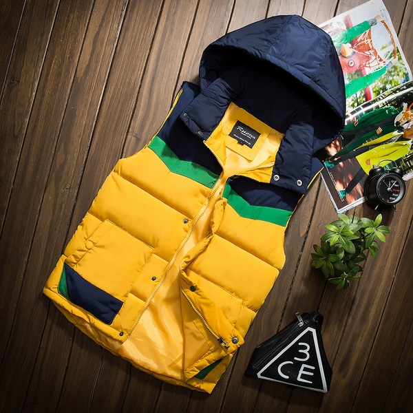 Есенно-зимни мъжки елеци тип Слим - различни цветове. 