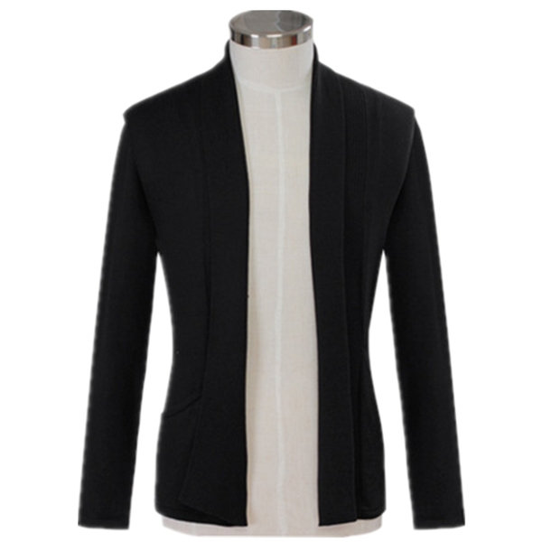 Тънки есенни мъжки жилетки с V-образно деколте- къси и дълги. 