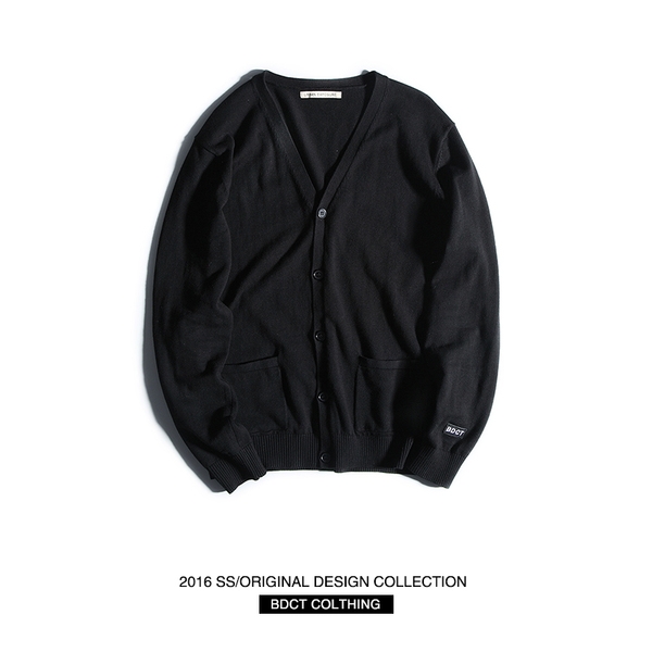 Изчистена тънка жилетка в три цвята - тъмносиня, черна и сива