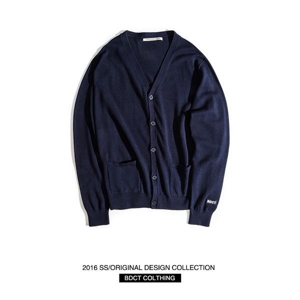 Изчистена тънка жилетка в три цвята - тъмносиня, черна и сива