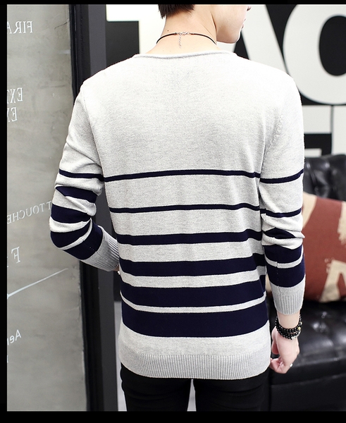 Мъжки Слим пуловер в три цвята