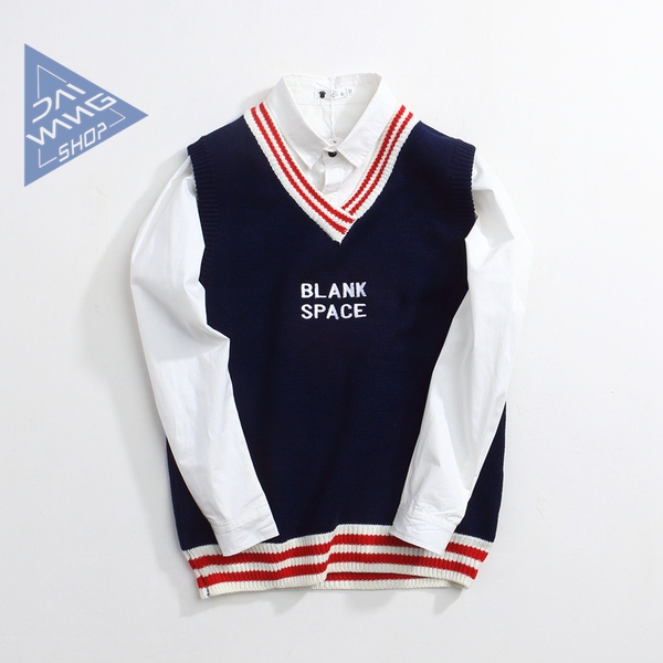 Мъжка жилетка в сив, черен и тъмносин цвят