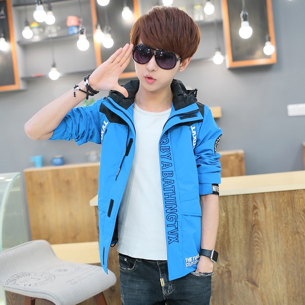 Ανδρικόμπουφάν με κουκούλα σε διάφορα χρώματα