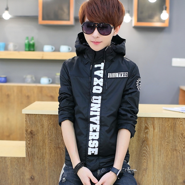 Ανδρικόμπουφάν με κουκούλα σε διάφορα χρώματα