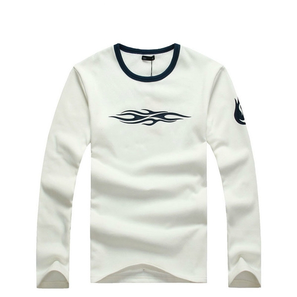 Топла блуза от кашмир за мъже с сив, черен, син и бял цвят