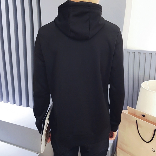 Αντρικό φούτερ με κουκούλα και τσέπες