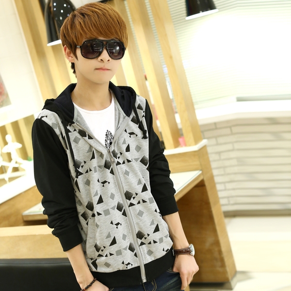 Αντρική ζακέτα με κουκούλα  σε πολλά νέα μοντέλα