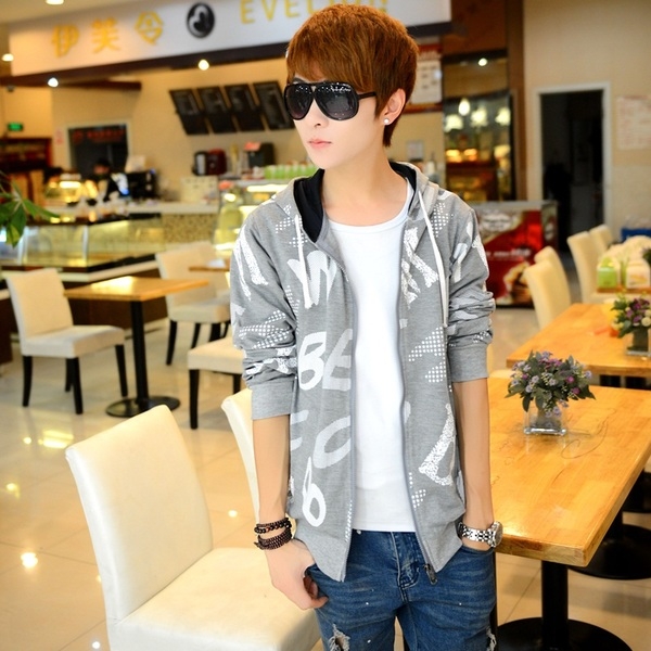 Αντρική ζακέτα με κουκούλα  σε πολλά νέα μοντέλα