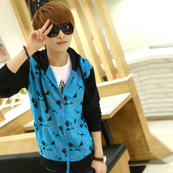 Αντρική ζακέτα με κουκούλα  σε πολλά νέα μοντέλα