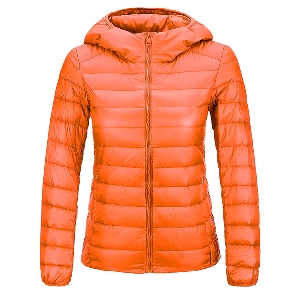 Есенно-пролетни женски якета в 12 цвята с изчистен дизайн и с качулка без пух тип Слим черни червени бели розови сиви зелени лил