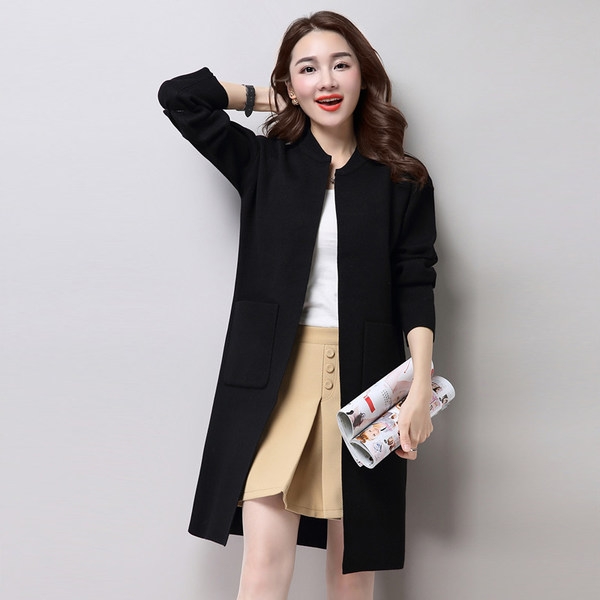 Παλτά φθινόπωρο γυναικών σε 6 χρώματα με μεγάλες τσέπες