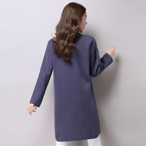 Παλτά φθινόπωρο γυναικών σε 6 χρώματα με μεγάλες τσέπες