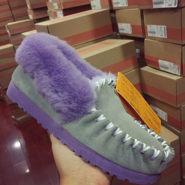 Зимни дамски боти с плюш в няколко цвята