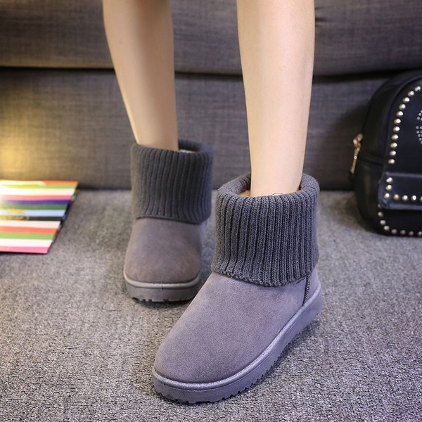 Женски боти в три цвята- черен, сив, розов . 