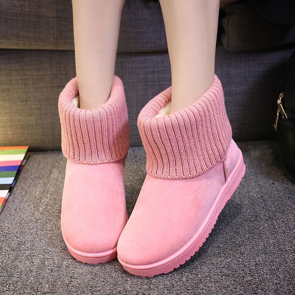 Женски боти в три цвята- черен, сив, розов . 