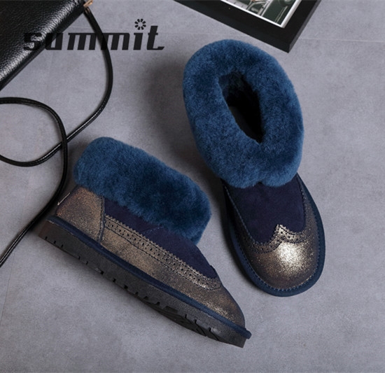 Κομψές γυναικείες  μπότες σε μαύρο, ροζ, σκούρο μπλε και μοβ χρώμα