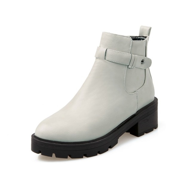 Зимни женски боти с подметка подходяща за сняг кафяви, черни, бели