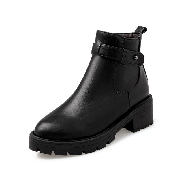 Зимни женски боти с подметка подходяща за сняг кафяви, черни, бели