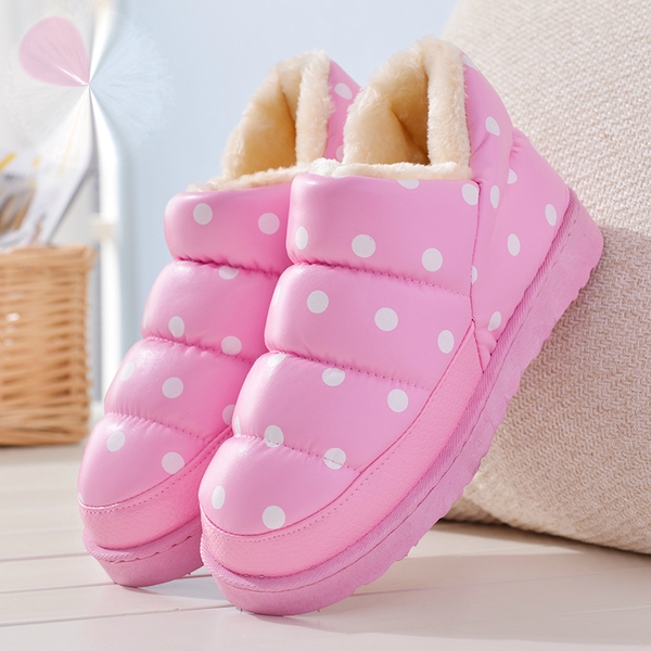 Топли дамски боти водоустойчиви в различни цветове