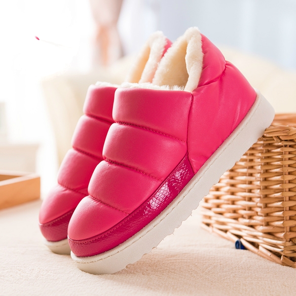 Топли дамски боти водоустойчиви в различни цветове