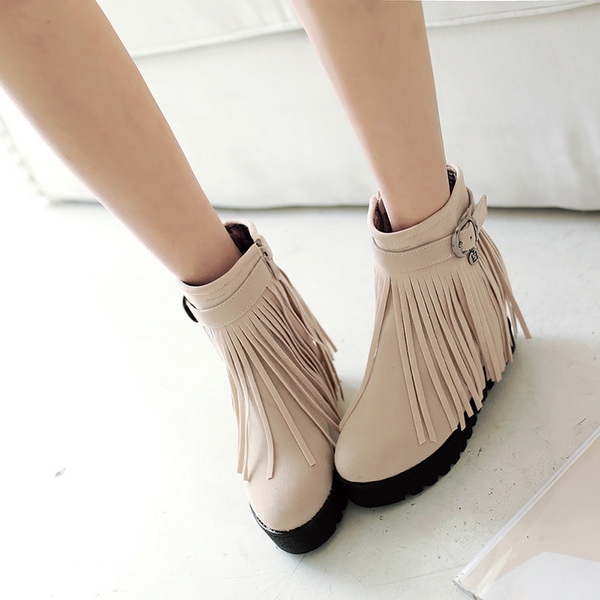 Γυναικείες μπότες  σε 4 χρώματα-  μαύρο καφέ κόκκινο κρασί