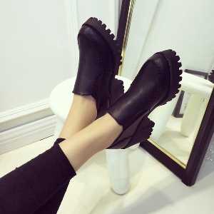 Водоустойчиви дамски обувки на висок ток от естествена кожа