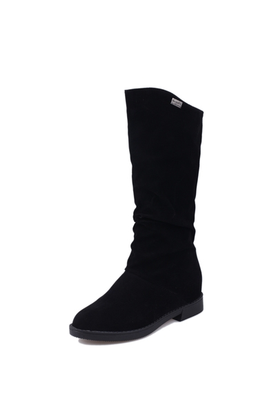 Дамски стилни зимни ботуши в чере, червен и кафяв цвят