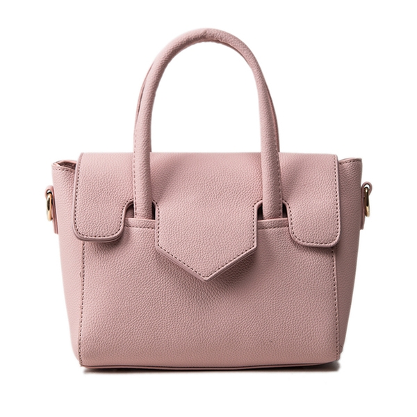 Дамски елегантни чанти в няколко топ модела светлозелени, светлосини, розови и черни от изкуствена кожа от омекотена повърхност