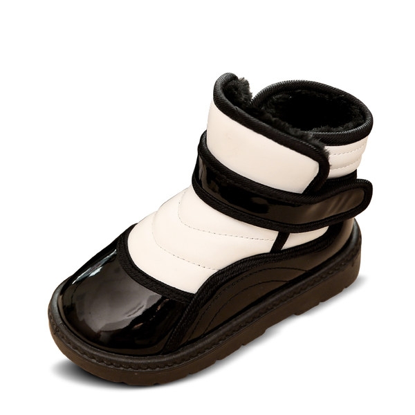 Детски зимни непромокаеми ботуши за момчета и момичета розови сини